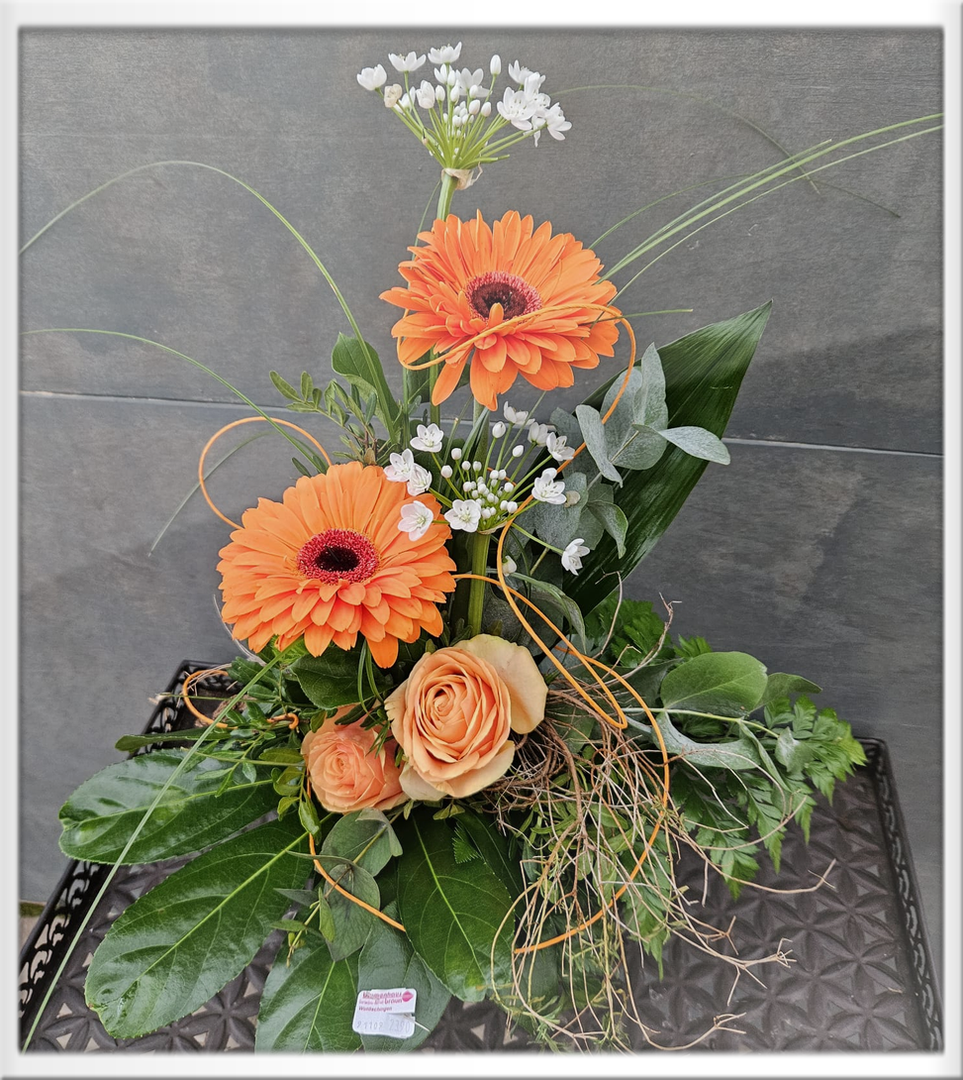 Blumenstrauß "Freundschaft in Orange"